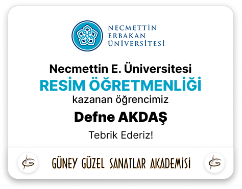 Sanat Üniversitesi Kazanan Defne Akdaş