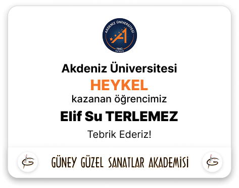 Sanat Üniversitesi Kazanan Elif Su Terlemez-