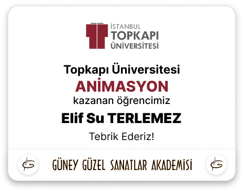 Sanat Üniversitesi Kazanan Elif Su Terlemez