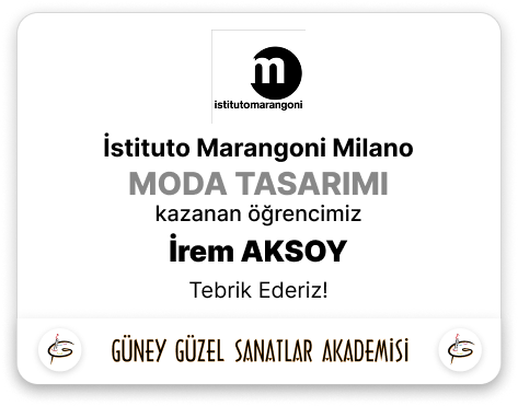 Sanat Üniversitesi Kazanan İrem Aksoy