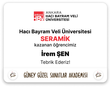 Sanat Üniversitesi Kazanan İrem Şen