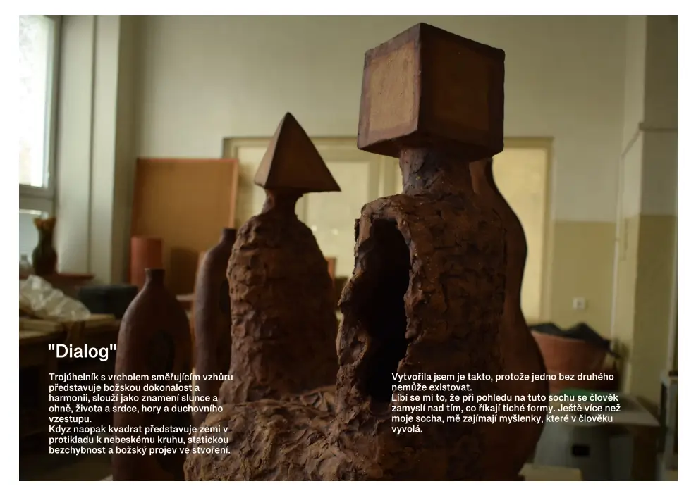 Adriana Hayal Diuden Portfolio Ceramics Statue