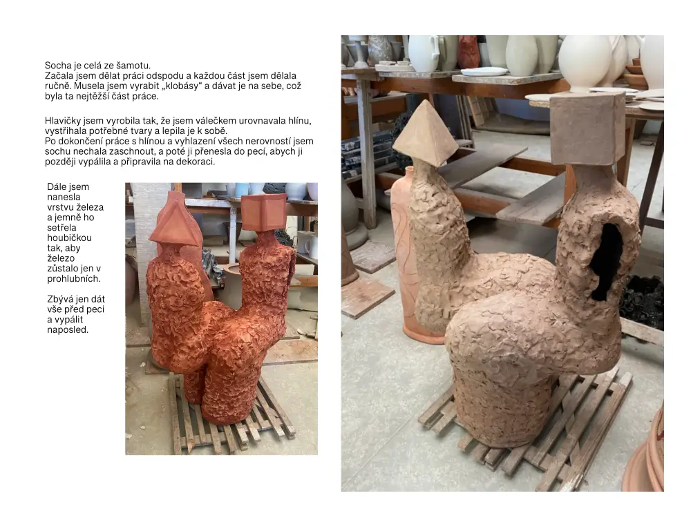 Adriana Hayal Diuden Portfolio Ceramics Statue