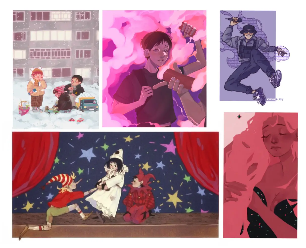 Adriana Hayal Diuden Portfolio Illustration