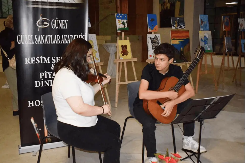 Çocuk Kursu Dönem Sonu Resim Sergisi (5)