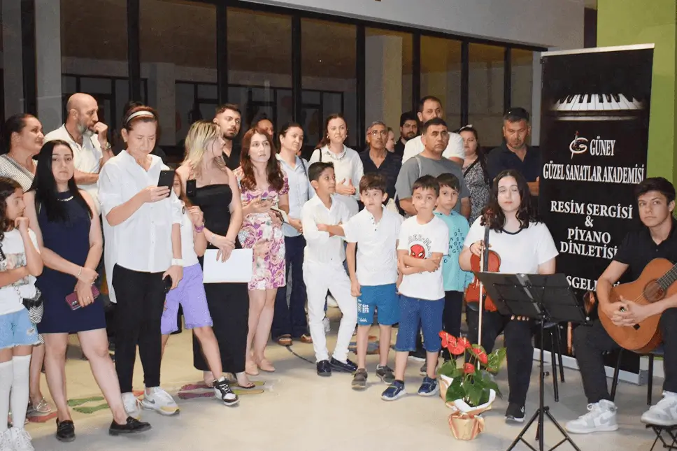 Çocuk Kursu Dönem Sonu Resim Sergisi (9)