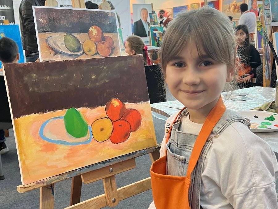 Çocuk resim sergisi etkinlikleri