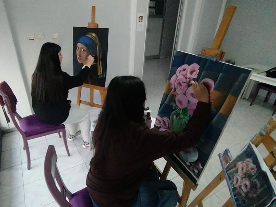 Grup Tuval Resim Hobi Kursu